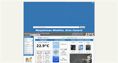 Desktop Screenshot of meteomaspalomas.info