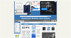 Desktop Screenshot of meteomaspalomas.com